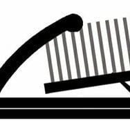 Diagram of Premier Single 9 door thresholds, curved edge, joins carpet to vinyl