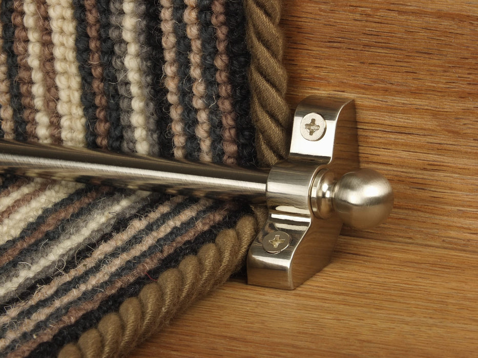 Jubilee Stair Rods - Satin Nickel